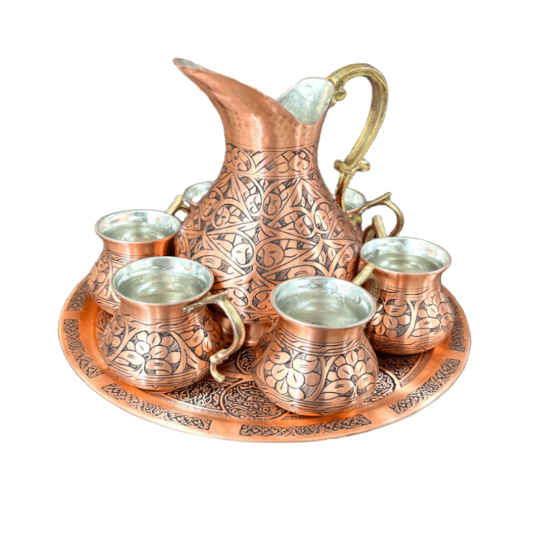 4-3.png Ayran Bardak ve Sürahi Takımı - Görsel 1
