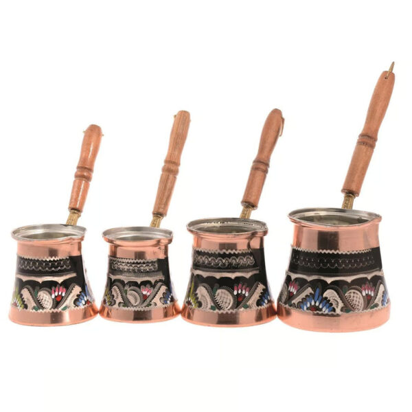 Coffee Pot Set - Four Piece Erzincan Red