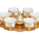 12 Parça Mırra Set 6 Kişilik Kahve Fincan Seti