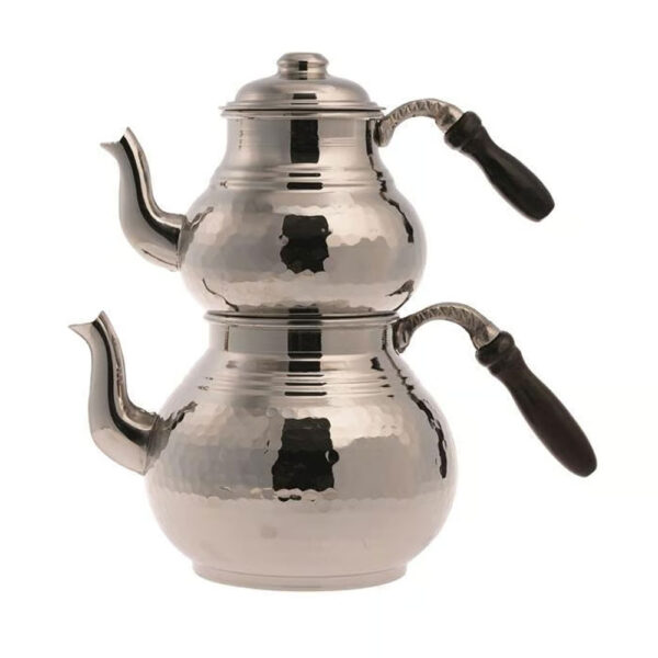 Çaydanlık - Büyük Dövme - Beyaz