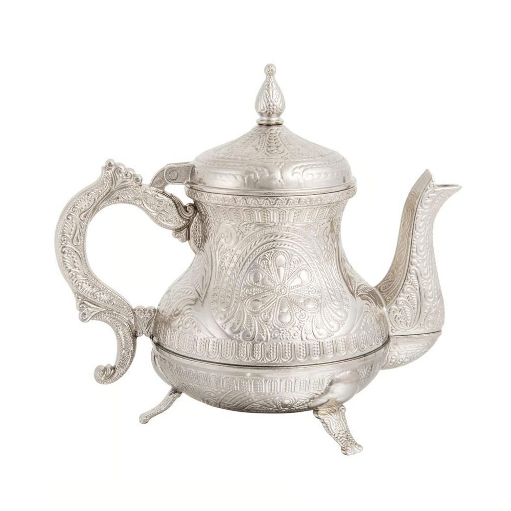 Teapot-Zamak-w.jpg Zamak Çaydanlık – Zarafet ve Dayanıklılık Bir Arada - Görsel 1