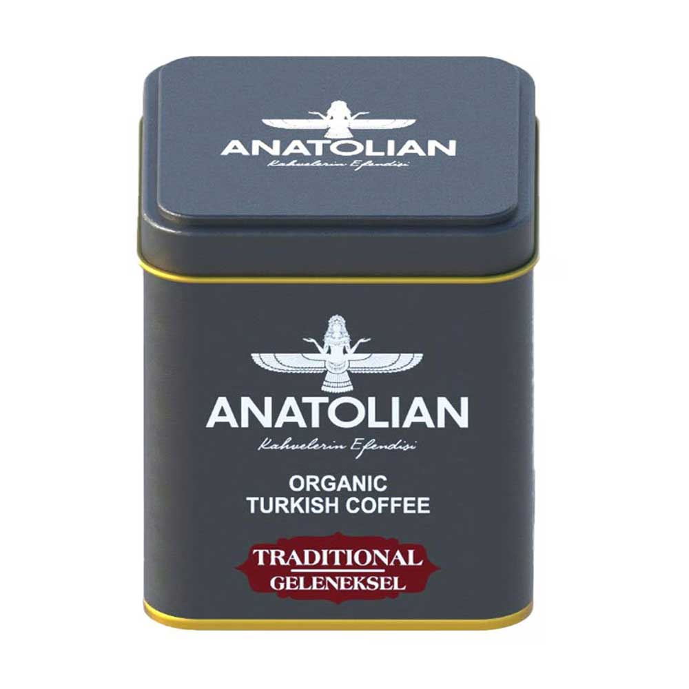 antaolian-organik-turkish-coffee Anatolian Organic Turkish Coffee Geleneksel - Medium Roast - 100gr - Image 1