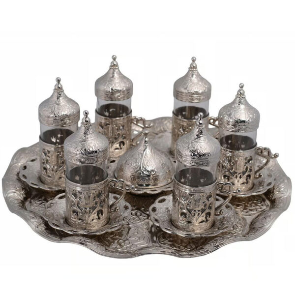 Six Piece Water Bottle Set - Tulip