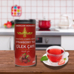 Strawberry Tea with Natural Strawberry Particles - Herbal Infusion, Fruit Tea Blend, Refreshing & Aromatic Beverage