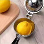 Lemon Lime Squeezer Hand Juicer – Stainless Steel Large Citrus Press | Heavy-Duty Metal Kitchen Tool