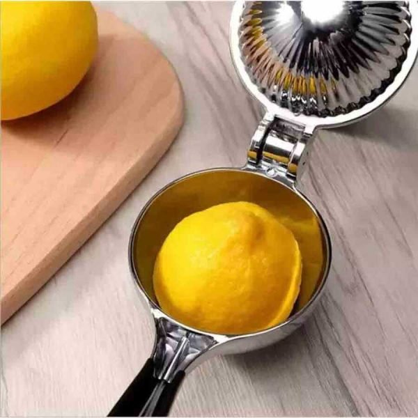 Lemon Lime Squeezer Hand Juicer – Stainless Steel Large Citrus Press | Heavy-Duty Metal Kitchen Tool