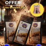 Anatolion Turkish Coffee Medium Roast, Traditional Fine Grind, Rich & Authentic Flavor 3×1kg