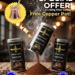 Anatolion Turkish Coffee Medium Roast, Traditional Fine Grind, Rich & Authentic Flavor 3 × 250 g