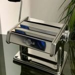 Manual Pasta Maker Machine Stainless Steel Noodle Cutter Dough Roller