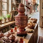 100 Pure Copper Electric Samovar Traditional Turkish Tea Maker 6L