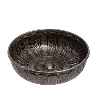 Ottoman-Motif Nostalgic Series Metal Bath Basin (Tinned)