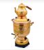 100 Pure Copper Electric Samovar Tea Maker Traditional Turkish 6L Yellow