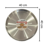 Professional Stainless Steel Baking Tray 40 cm Round Oven Tray