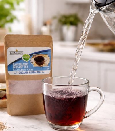 Organic Mulberry Tea, Natural Additive, Free Herbal Tea with Real Mulberry Pieces