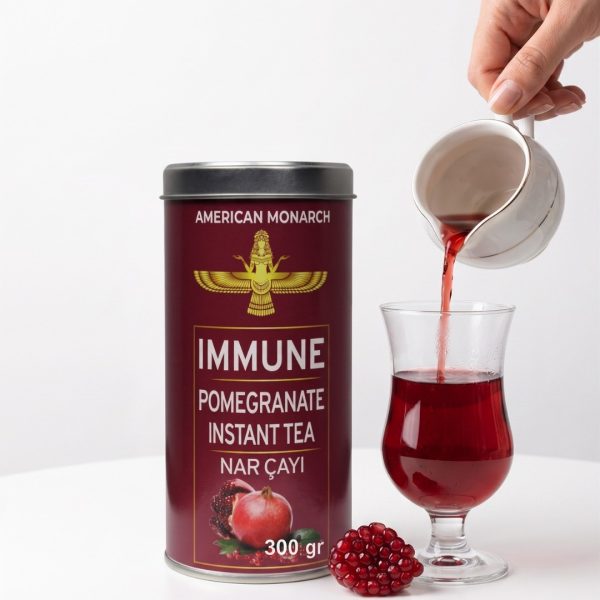 Pomegranate Fruit Tea Blend with Real Fruit Pieces Airobazar