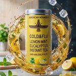 Lemon Mint Eucalyptus Tea 300g, Natural Refreshing Herbal Tea Blend