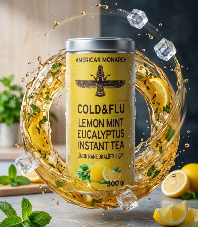Limon Nane Okaliptus Çayı, Doğal Bitki Çayı Ferahlatıcı Aromalı Karışım 300 gr