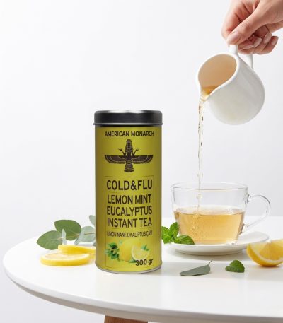 Limon Nane Okaliptus Çayı, Doğal Bitki Çayı Ferahlatıcı Aromalı Karışım 300 gr