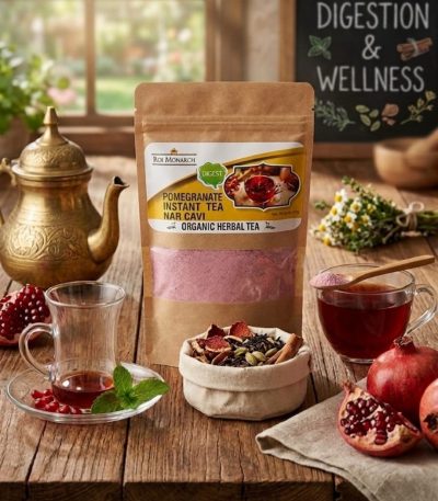 Organik Nar Çayı, Zengin Nar Aromalı, Katkı Maddesi İçermez, Doğal Bitki Çayı