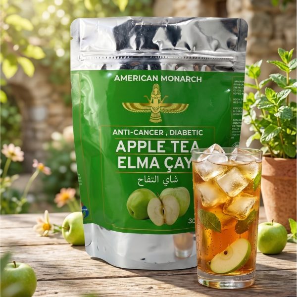 Organic Apple Tea, Natural Herbal Tea, Additive, Free Botanical Blend, Aromatic Fruit Infusion