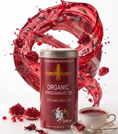 Organic Detoxfit Tea 300g, Pomegranate Tea, Organic Dried Pomegranate Seed Herbal Infusion