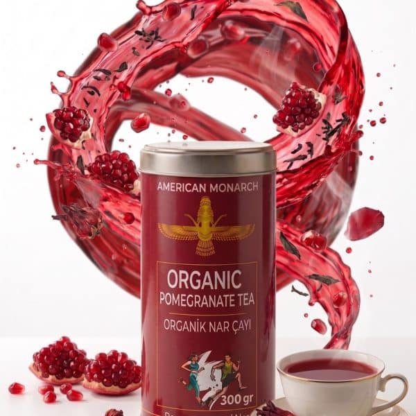 Organic Detoxfit Tea 300g, Pomegranate Tea, Organic Dried Pomegranate Seed Herbal Infusion