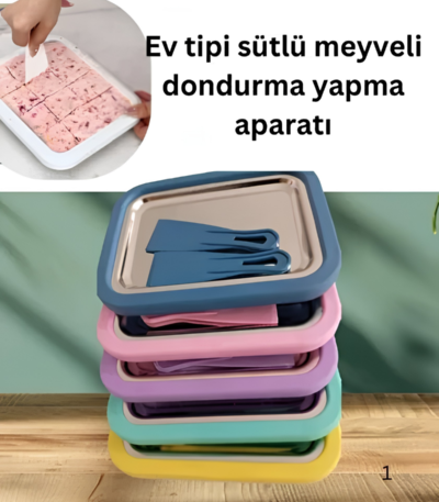 Dondurma Rulo Tavası Spatula Seti