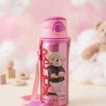 Teddy Bear Design Stainless Steel Childrens Water Bottle