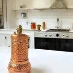 Handmade Brass Spice Grinder – Salt & Pepper Mill Set, Traditional Spice Grinder