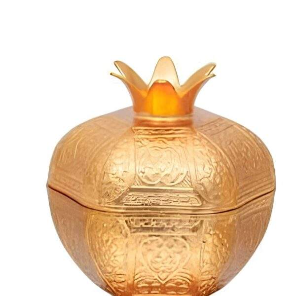 Pomegranate-Shaped Lokum Bowl No. 3 – Decorative Turkish Delight Bowl for Tea & Coffee Serving